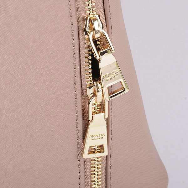 2014 Prada Saffiano Calf Leather Two Handle Bag BL0837 apricot - Click Image to Close